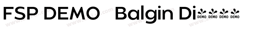 FSP DEMO   Balgin Di字体转换